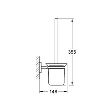 Инсталляция для унитаза Grohe 39000001 + набор гигиенического душа 28512001 (G3905120)